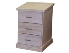 BAYSIDE (AUSSIE MADE) (CBY103) BEDSIDE TABLE - WHITE, ANTIQUE WHITE, WHITEWASH & BRUSHED COLOUR OPTIONS