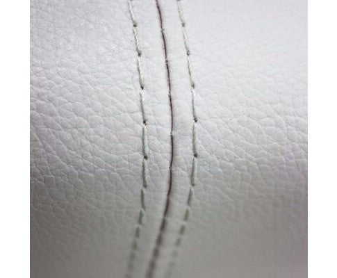 QUEEN MONDEO LEATHERETTE BED - WHITE