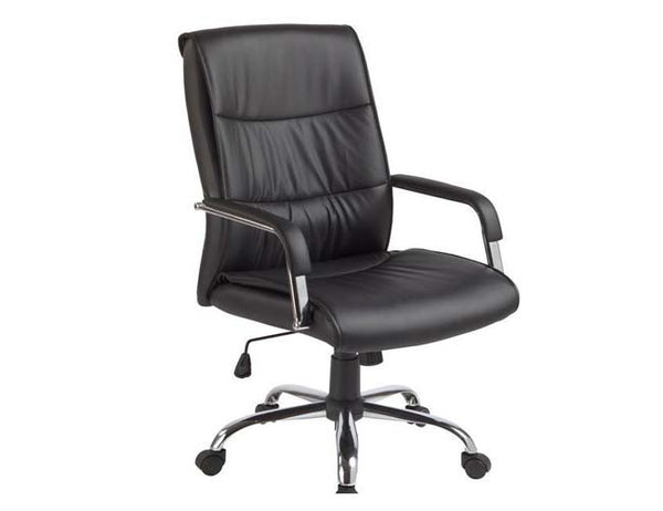 BOTWAN (LDF-6101) EXECUTIVE PADDED OFFICE CHAIR - BLACK