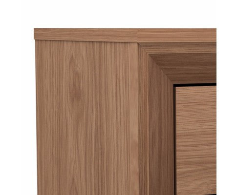 MARIZA 2 DRAWER BEDSIDE TABLE (V43-BST-MRZOK) - SAXON OAK