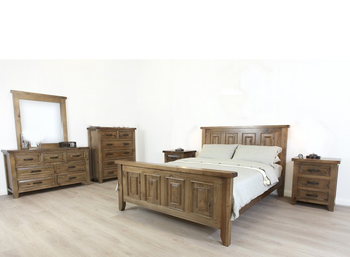 QUEEN SYDNEYSIDE BED FRAME - ASSORTED PAINTED COLOURS