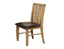 CEMBER DINING CHAIR WITH LEATHERETTE UPHOLSTERED SEAT- (16-15-18-20-12-1-14-4)