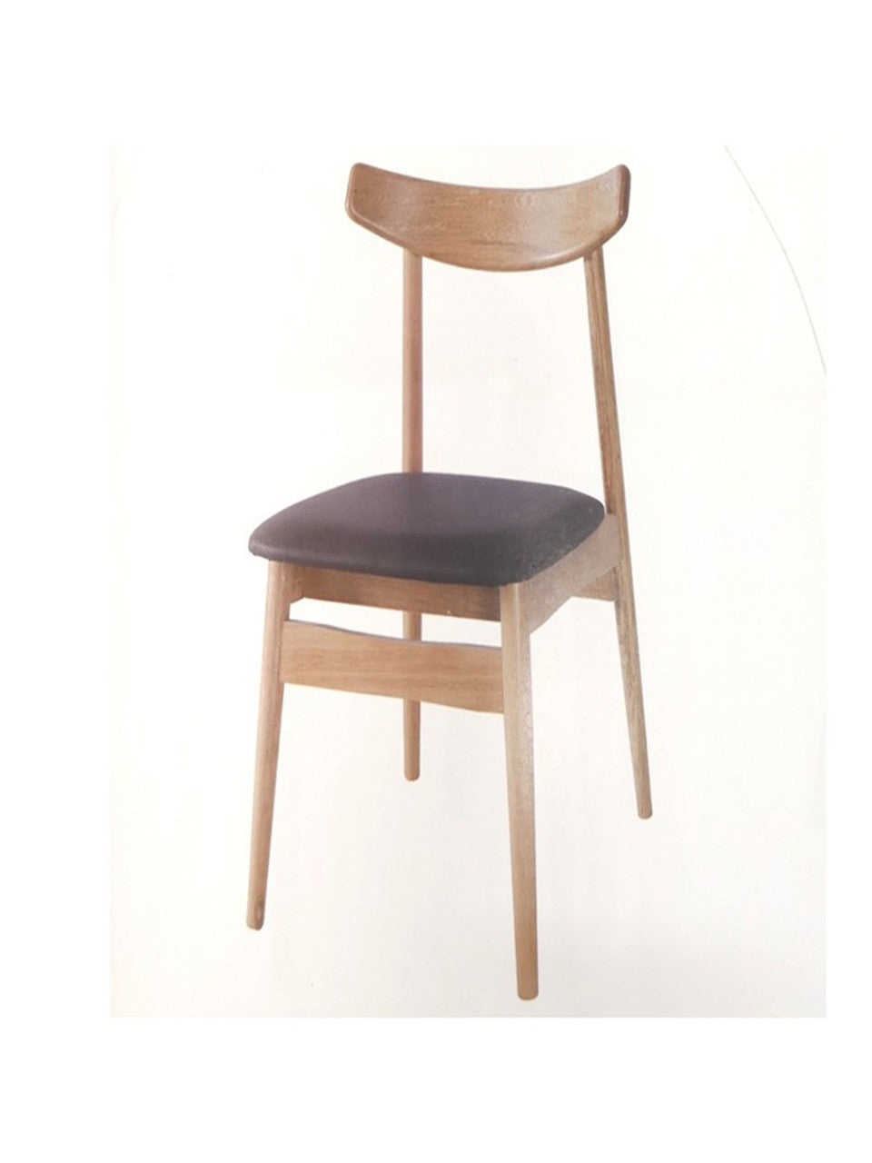 KAMAR CHAIR WITH CHARCOAL CUSHION - ASSORTED COLURS