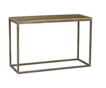 BYRON (BN-002) CONSOLE TABLE - 780(H) X 1100(W) X 40(D) - DISTRESSED NATURAL