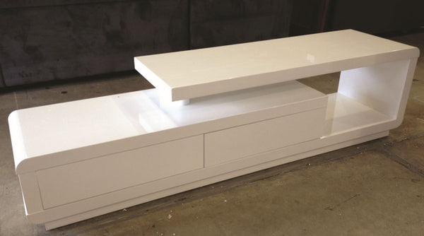 COTO TV STAND - WHITE