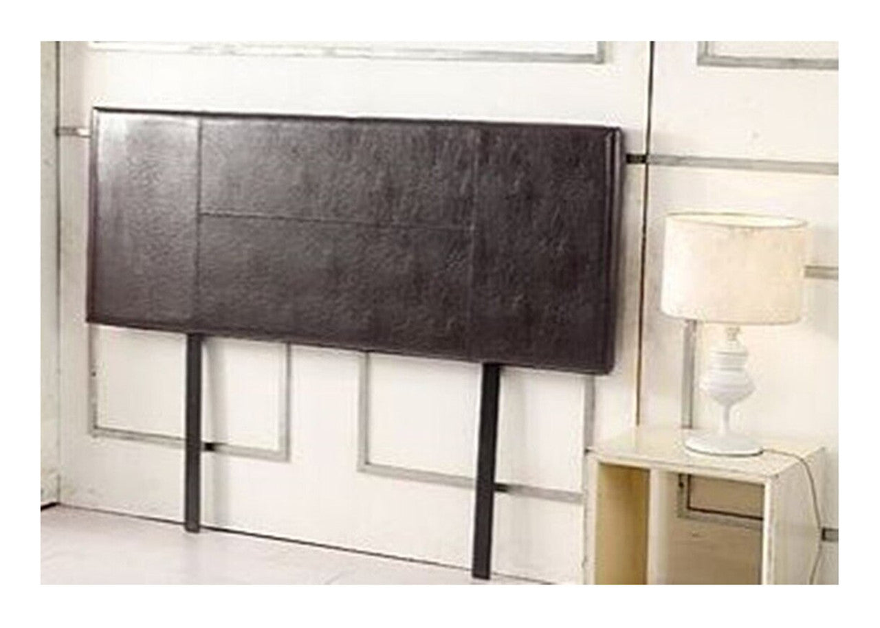 DOUBLE LEATHERETTE BEDHEAD (ING-HB-04/05/06) - BROWN, BLACK OR WHITE