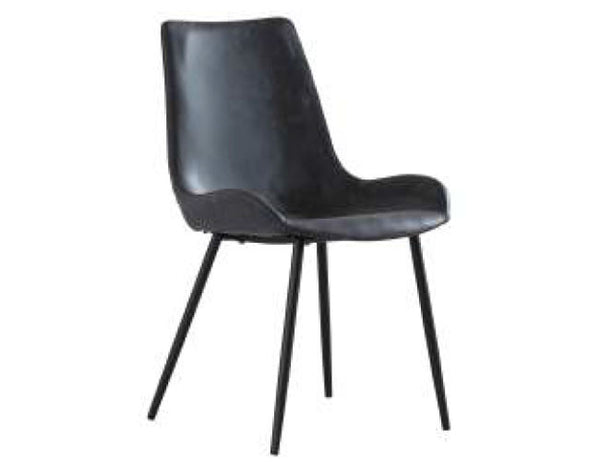 DURBAN LEATHERETTER CHAIR - VINTAGE GREY OR VINTAGE DARK BROWN