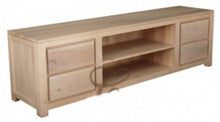 ARMSTERDAM (SB 004 TA 200) 4 DRAWER ENTERTAINMENT UNIT - 560(H) x 2000(W) - WASHED