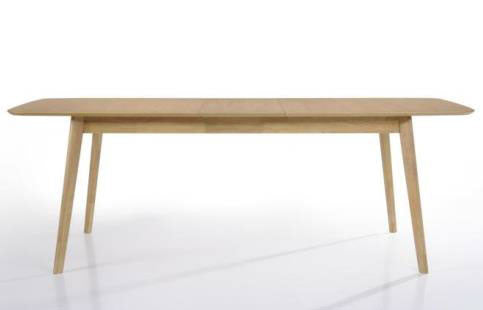HARRIS SMALL EXTENSION DINING TABLE - 1200/1500(W) X 750(D) - NATURAL