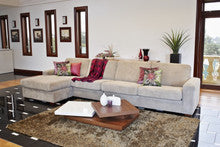 HOLLYWOOD / LUCIA (AUSSIE MADE) 3 SEATER + CHAISE - ASSORTED COLOURS