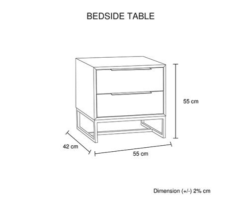 GAILE KING 4 PIECE (TALLBOY) BEDROOM SUITE - LIGHT OAK