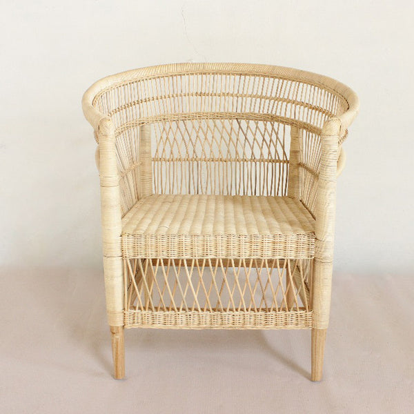 MOROCCO SINGLE RATTAN CHAIR - NATURAL