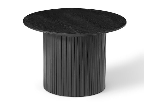 HEATHER SOFA TABLE SET - 400(H) X 600(D) - BLACK ASH