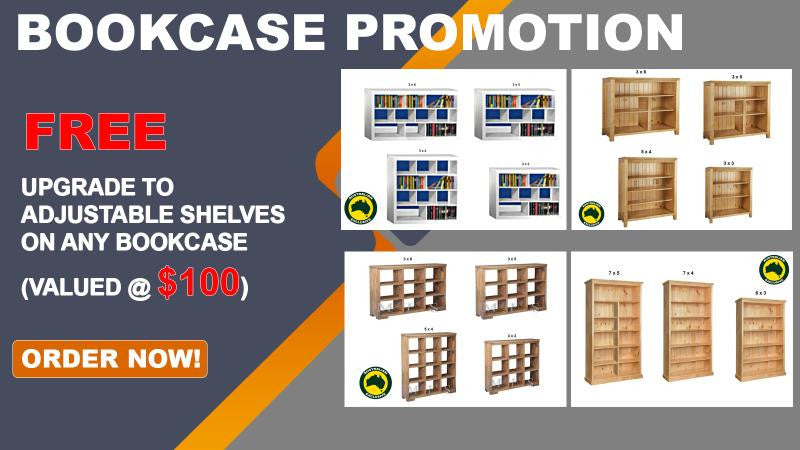 MANLY (AUSSIE MADE) LOWLINE ROOM DIVIDER WITH BLOCK LEGS COLLECTION - ASSORTED STAINED COLOURS