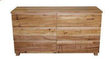 MONTANA (AUSSIE MADE) DRESSER / LOWBOY - ASSORTED STAINED COLOURS