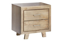 CARNIVAL (AUSSIE MADE) BEDSIDE TABLE- TASSIE OAK COMBINATION - ASSORTED COLOURS