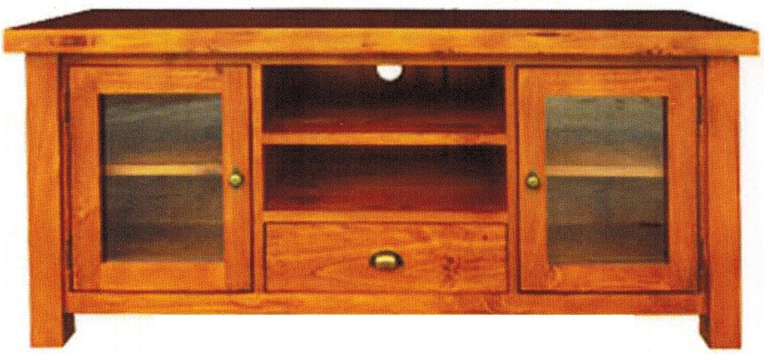 OHIO TV UNIT - 680(H) x 1550(W) - BLACKWOOD