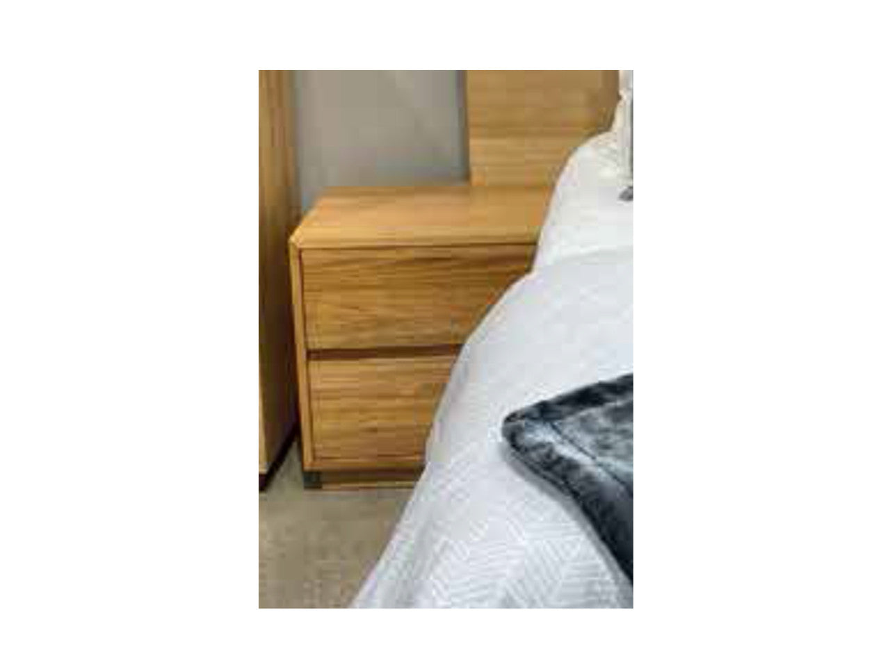 MARIANNA KING 3 PIECE (BEDSIDE) BEDROOM SUITE - MESSMATE