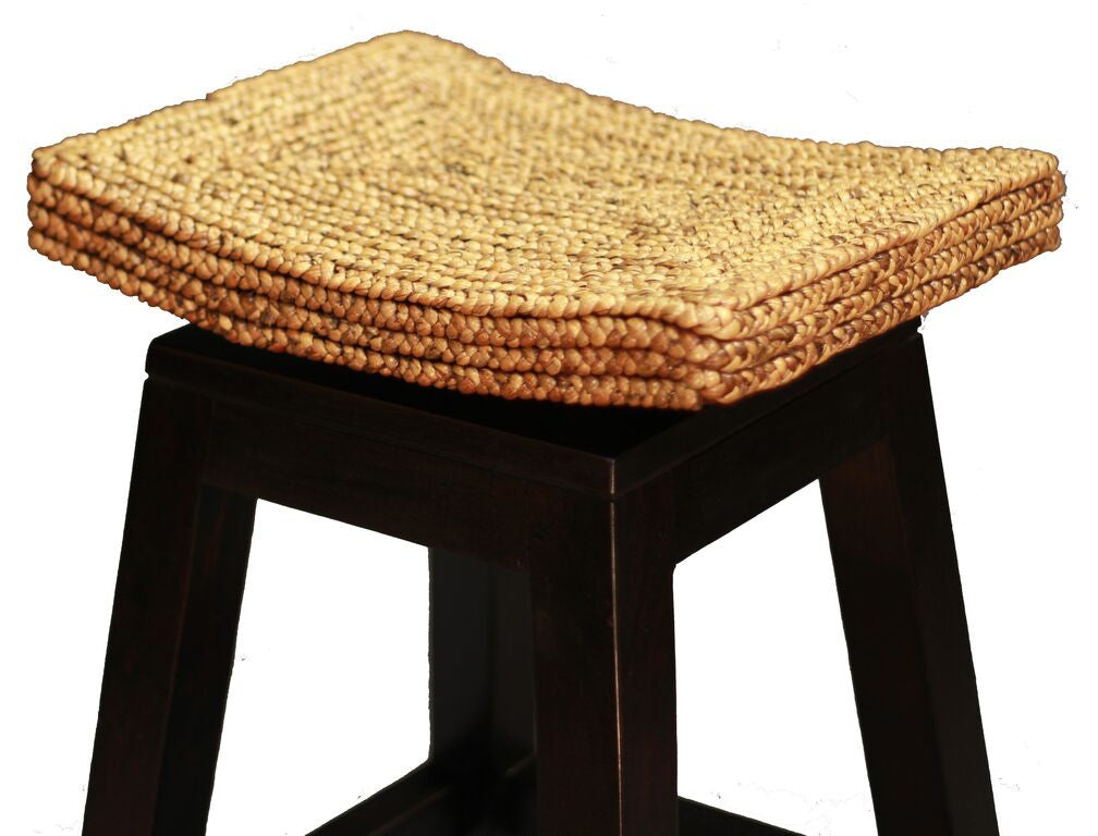 ORNAMENTAL BAR STOOL (BR 002 WV) - SEAT: 760(H) - CHOCOLATE