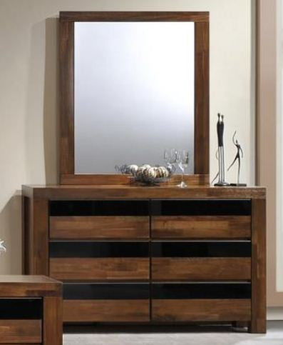 MANDARIN (AUSSIE MADE) DRESSING TABLE WITH MIRROR - ASSORTED COLOURS