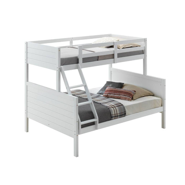 WELLING SINGLE OVER DOUBLE (TRIO) BUNK - WHITE