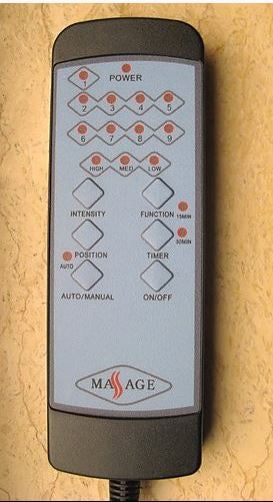 WALLEN DELUXE LEATHERETTE (LDF-5001) RECLINER MASSAGE CHAIR WITH FOOT REST AND REMOTE - BLACK