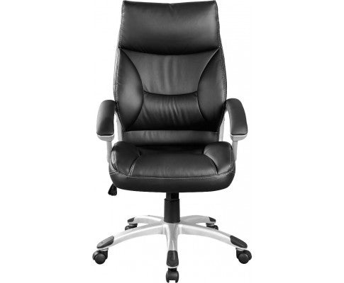 CHASEN PU LEATHER EXECUTIVE OFFICE CHAIR - BLACK