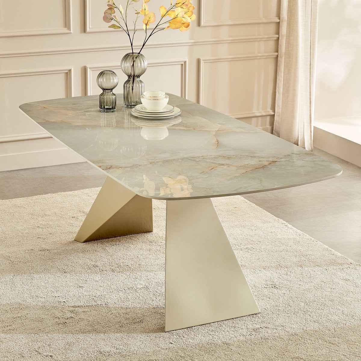 CERAMIC DINING TABLES