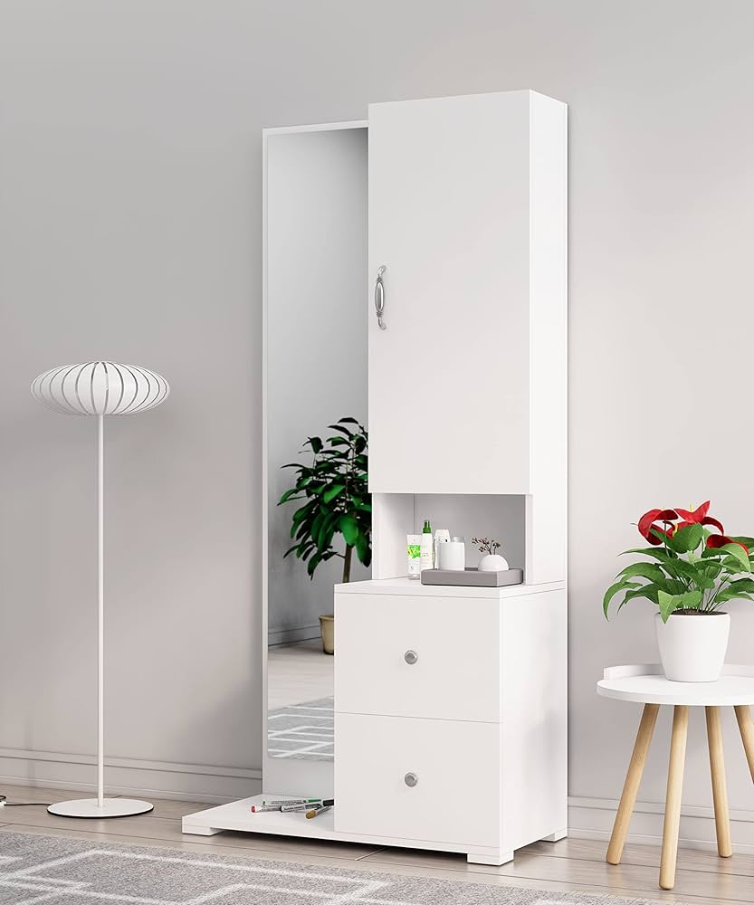 WHITE COLOURED DRESSING TABLES