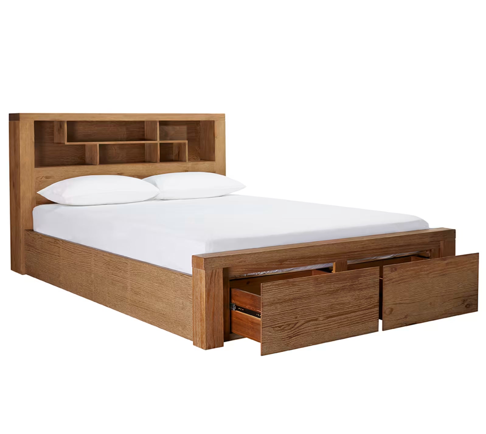 DOUBLE BOOKEND BED FRAMES