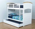 TRIPLE BUNKS BEDS (INCLUDES TRUNDLE BED)