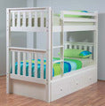 BUNK BEDS WITH UNDER BUNK STORAGE