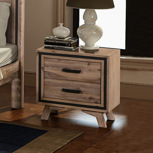 RITTENHOUSE KING 4 PIECE (TALLBOY) BEDROOM SUITE - SILVER BRUSHED