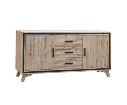 JAYCE 2 DOOR/ 3 DRAWER SIDEBOARD - AS PICTURED