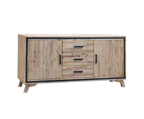 JAYCE 2 DOOR/ 3 DRAWER SIDEBOARD - AS PICTURED