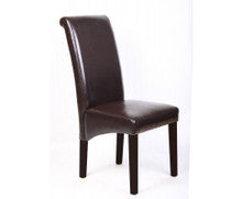 MAEGAN (SET OF 2) WOODEN DINING CHAIRS - BROWN