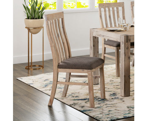 JARVAN (SET OF 2) DINING CHAIR - CLASSIC OAK