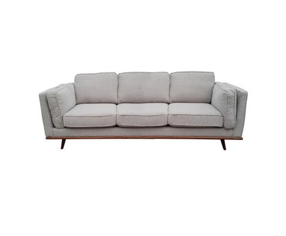 NAILAH 3  FABRIC SEATER SOFA  LOUNGE - BEIGE