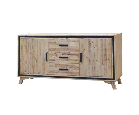 JAYCE 2 DOOR/ 3 DRAWER SIDEBOARD - AS PICTURED