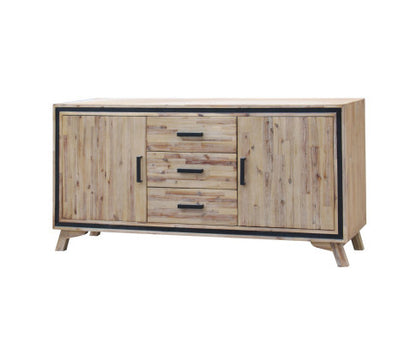 JAYCE 2 DOOR/ 3 DRAWER SIDEBOARD - AS PICTURED