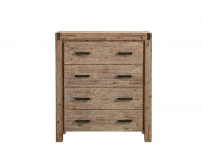 JARVAN 4 DRAWER TALLBOY - CLASSIC OAK