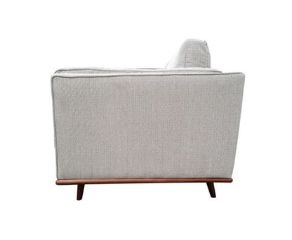 NAILAH 3  FABRIC SEATER SOFA  LOUNGE - BEIGE