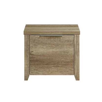 VAUGHAN 1 DRAWER BEDSIDE TABLE - 456(H) X 500(W) x 400(D) - OAK