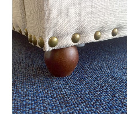 QUEEN PARIS LINEN FABRIC BED   - BEIGE