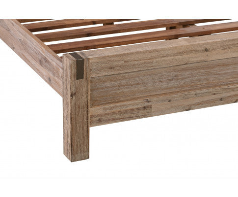 KING JARVAN BED - CLASSIC OAK