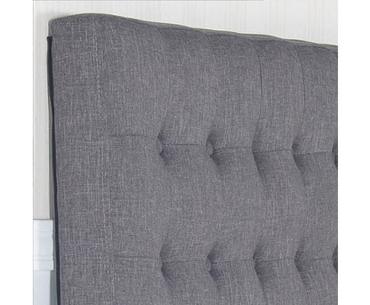 CILANTRO KING  FABRIC HEADBOARD - CHARCOAL