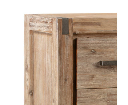 JARVAN 4 DRAWER TALLBOY - CLASSIC OAK