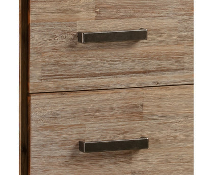 JARVAN 4 DRAWER TALLBOY - CLASSIC OAK