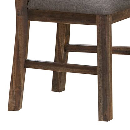 ENDLICHERI 9 PEICE DINING SETTING (WITH 8x DINING CHAIRS) - 2100(W) x 950(D) - OAK / CHOCOLATE