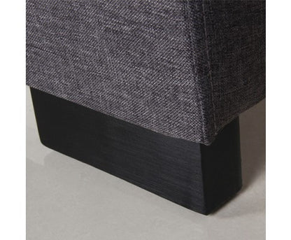 CILANTRO QUEEN  FABRIC HEADBOARD - CHARCOAL